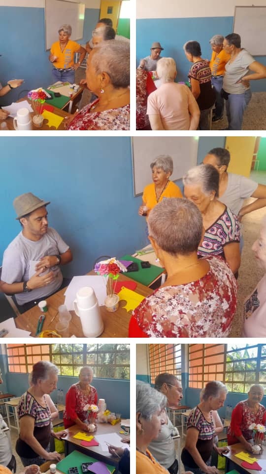 Creatividad florece en la U.E.N.B Gabriela Mistral con taller de flores de Foami