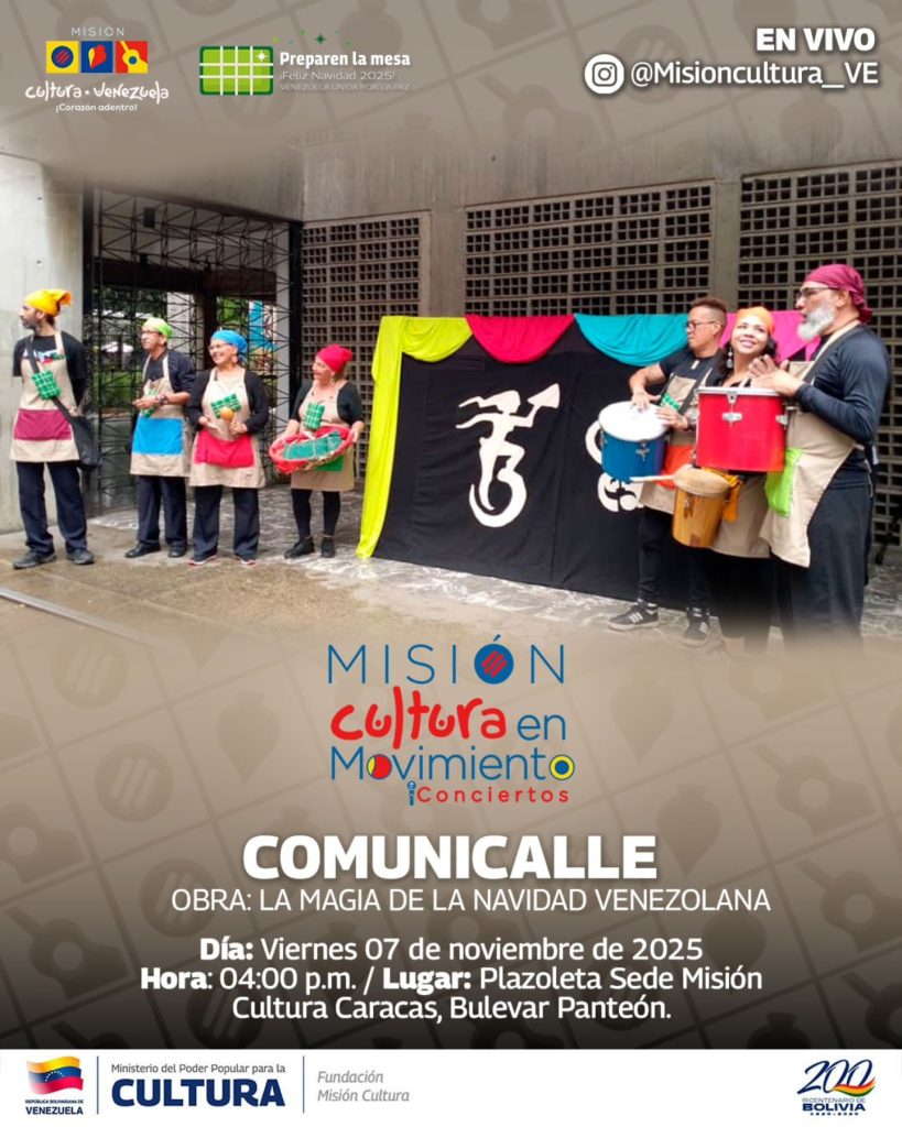 Comunicalle con la obra La Magia de la Navidad Venezolana