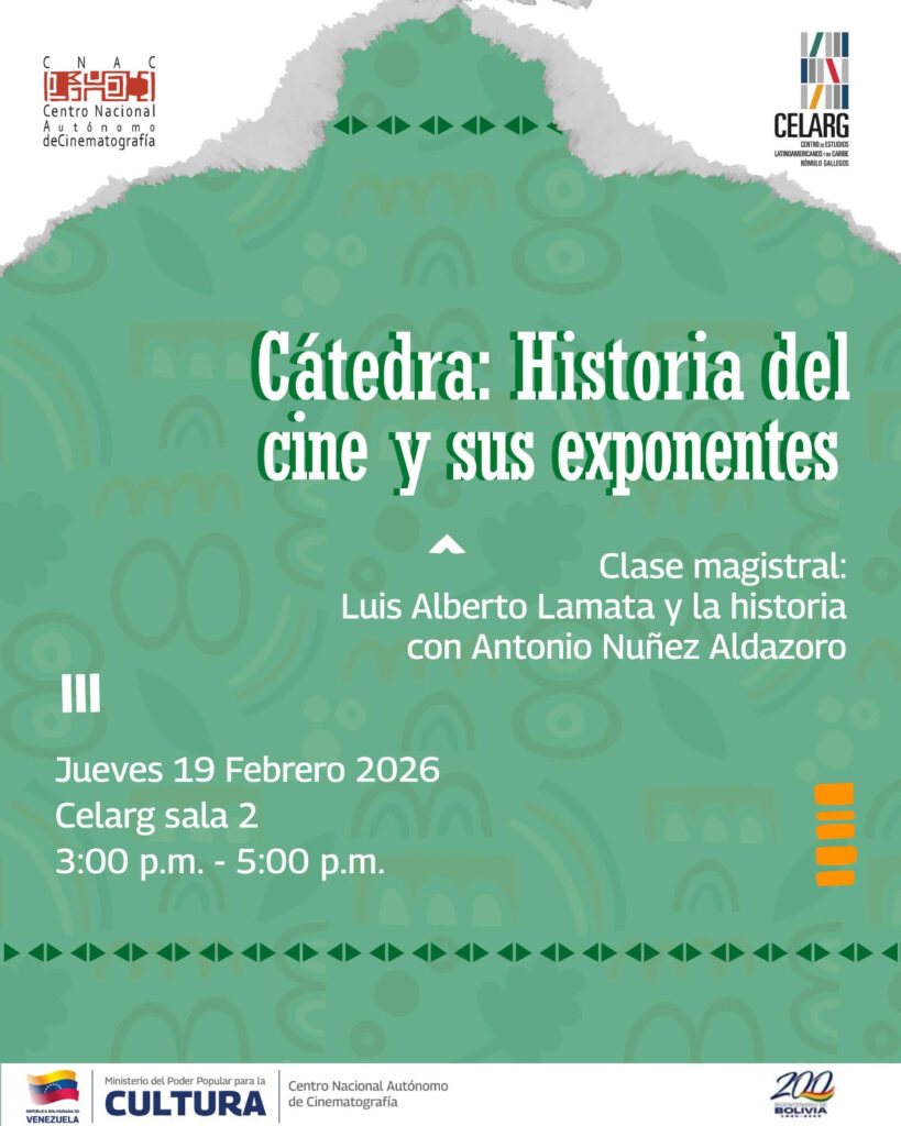 Clase magistral sobre el legado histórico y fílmico de Luis Alberto Lamata